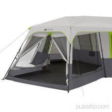 Ozark Trail 12-Person 3-Room Instant Cabin Tent with Screen Room 555487361